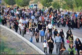 همایش پیاده روی رزمندگان تیپ 44 قمربنی هاشم(ع)