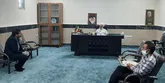 دیدار رئیس اداره فرهنگ و ارشاد اسلامی شهرستان اسلامشهر با امام جمعه چهاردانگه