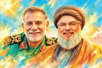 «حاج‌عباس» آن‌که در آغوش نصرالله آرام گرفت