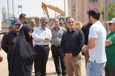 تقاطع شیخ‌آباد که از شریان‌های حیاتی ورودی شهر محسوب می‌شود