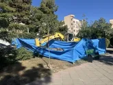 نصب مخازن 10 هزار لیتری ذخیره آب در منطقه 1 کرج