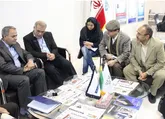 بازدید  مسئولان وخبرنگاران اسلامشهری از نمایشگاه مطبوعات