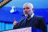 فیلم کامل سخنرانی شهید اسماعیل هنیه در مراسم تشییع شهید سلیمانی