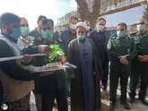 افتتاح طرح‌های بسیج سازندگی در استان قزوین