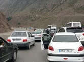 ترافیک سنگین در آزادراه قزوین - کرج