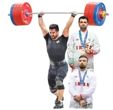 عالی‌پور، رکورد عالی، مدال عالی 