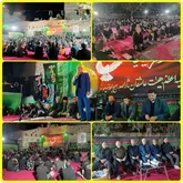 سخنرانی فرماندار بهارستان در جمع عزاداران حسینی (ع) هیئت عاشقان ثارالله