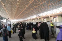 موج بازگشت زوار اربعین حسینی در مرز مهران آغاز شده است