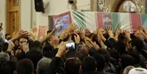 وداع با شهید مدافع امنیت در حرم حضرت معصومه(س)
