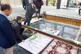 رونمایی از مزار شهید محمد علی نقدی بعد از 34 سال