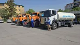 اعزام تجهیزات و نیروهای تخصصی آبفای استان مرکزی برای خدمت‌رسانی به زائران مراسم بدرقه و تشییع رهبر شهید انقلاب