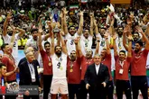 دیدار فینال والیبال قهرمانی مردان آسیا