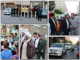 جشن یک کیلومتری غدیر در نصیرشهر برگزار شد