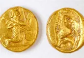 کشف گنج پنهان سکه‌های هخامنشی در شهر باستانی نوتیون یونان