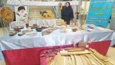 برپایی نمایشگاه محصولات معرق چوب در شهرکرد