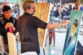در خیمه هنر میان واقعه عاشورایی و شهادت رهبری پیوند ایجاد شد