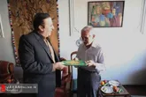 دیدار استاندار قزوین با جانباز و آزاده سیاسی